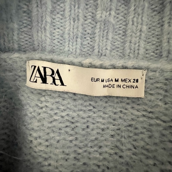 ZARA Wool Blend Knit Cardigan - Picture 7 of 7